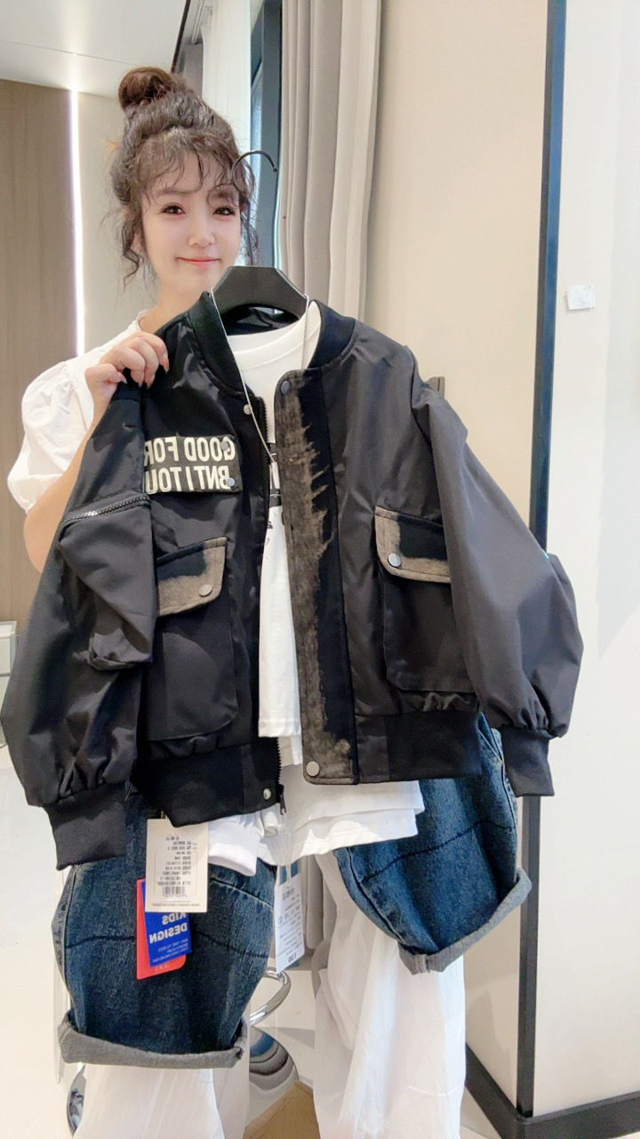 男童外套春秋款洋气小男孩棒球服时髦春秋装衣服儿童休闲夹克上衣