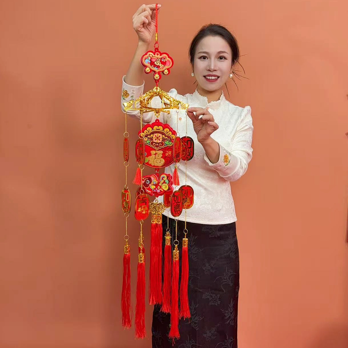 【超值福利】吉祥如意附带挂件客厅装饰