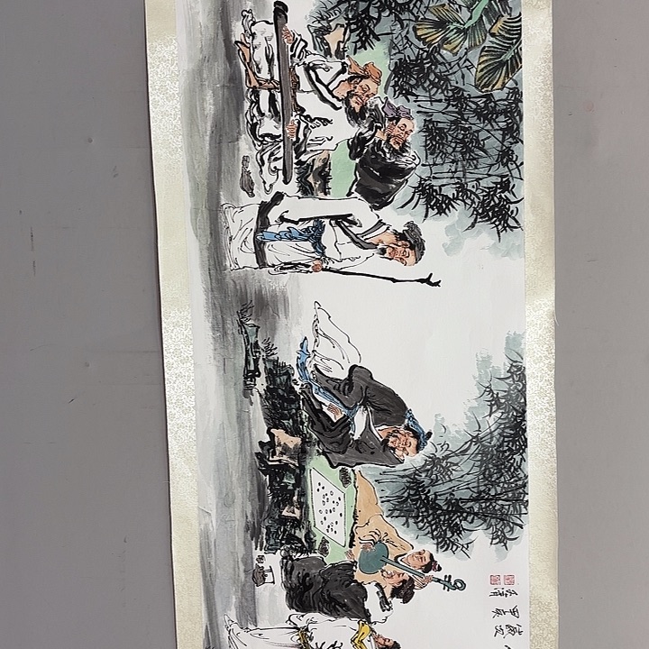 国画徐文清老师去伪存真原作