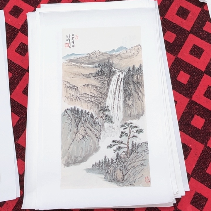 国画34/68纯手绘国画作品