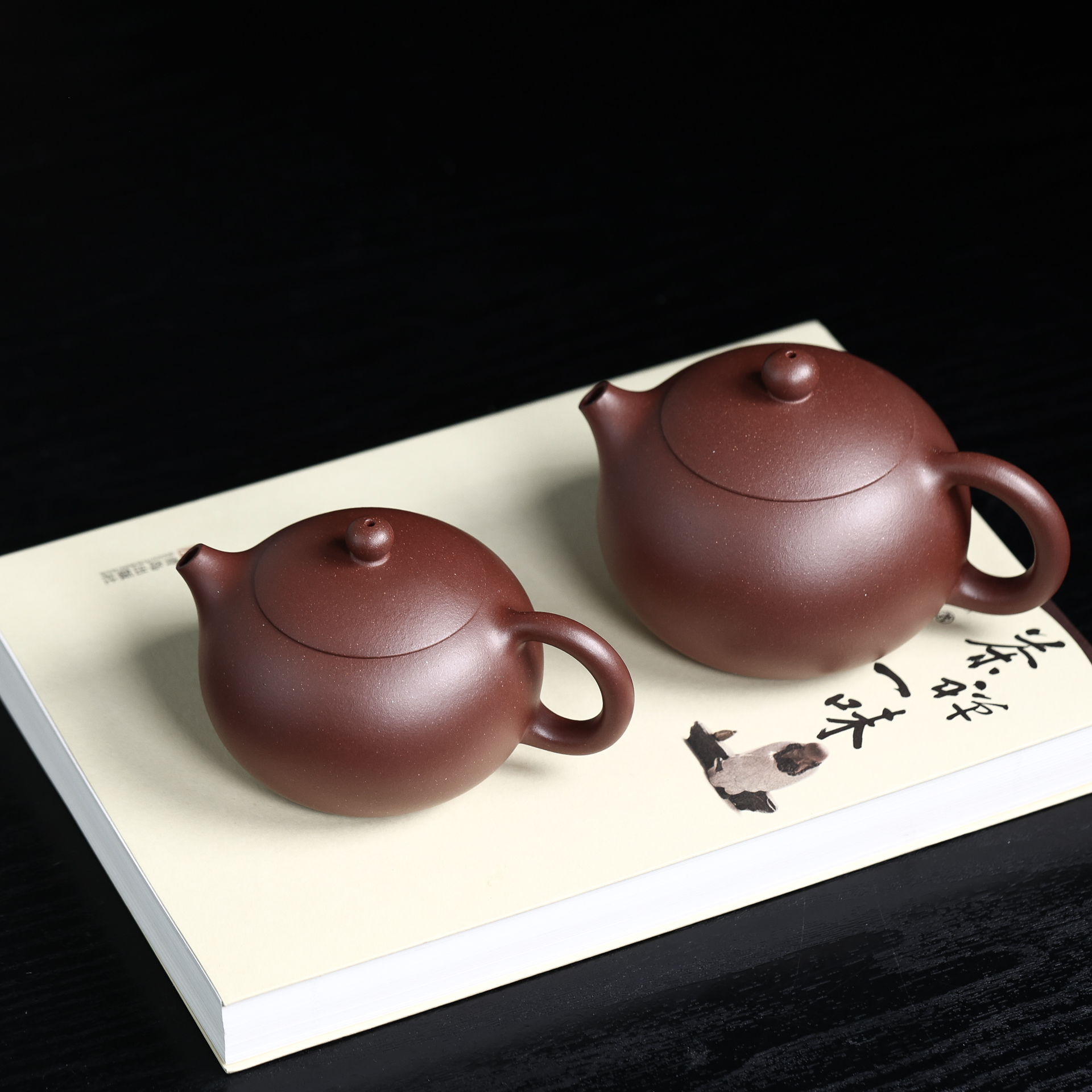 【西施】160CC/230CC原矿老紫泥宜兴黄龙山正品紫砂壶