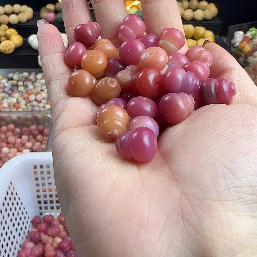 菩提根/象牙果手串瑕疵卡13.6乌梅子酱葫芦20卡牌➕20备珠