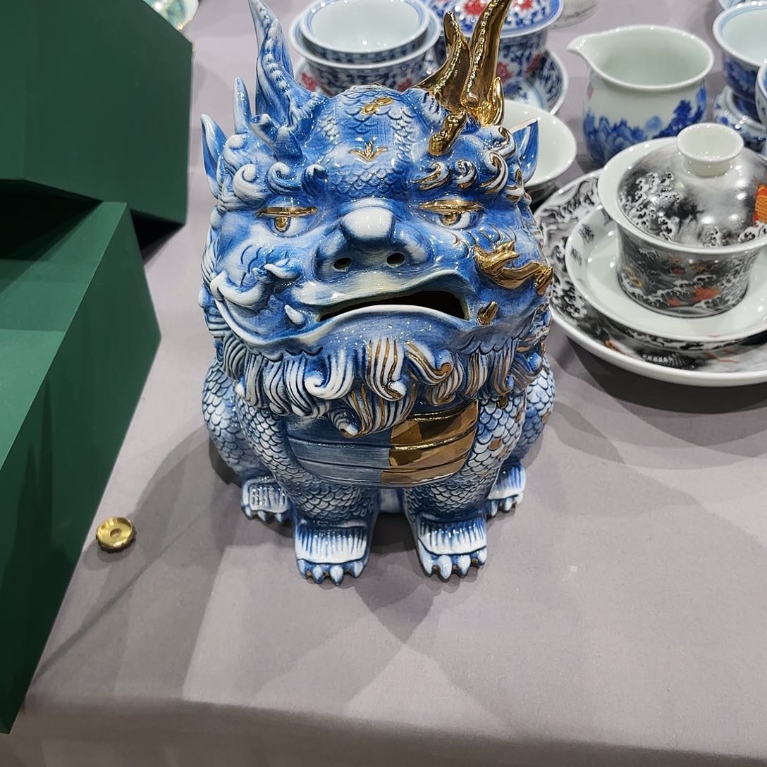 瓷片T**狼景德镇瓷器展和