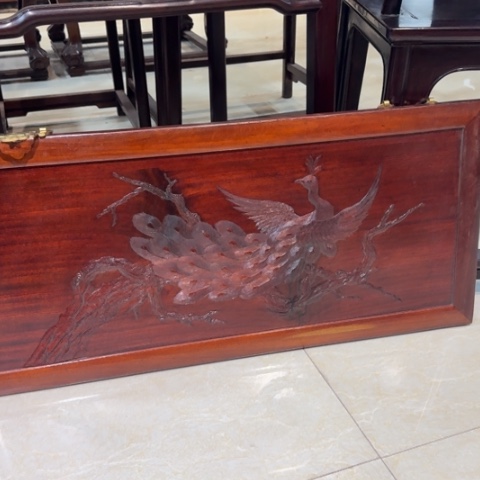 非洲紫檀（红花梨）挂屏