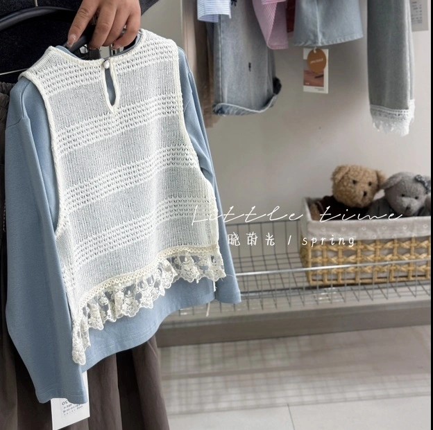 童装 120-160两件套 时尚春秋