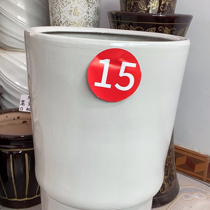 白光面笔筒一个高38口径38送托盘默认微瑕