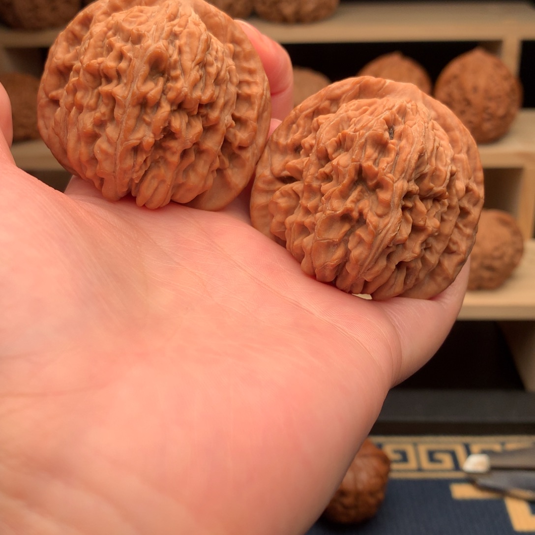 把件文玩核桃四座楼46