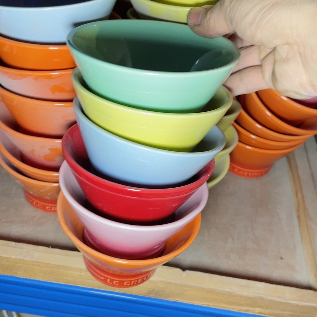 瓷片微瑕陶瓷餐具家用 精品小号六个