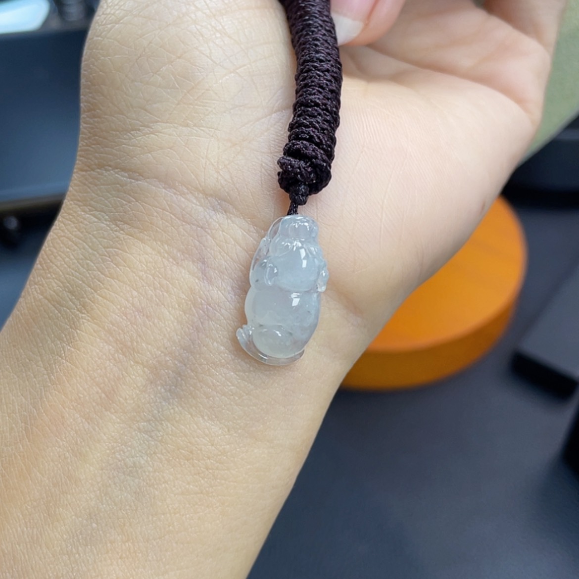 【闪购商品】翡翠颈饰未镶嵌9号 金蟾