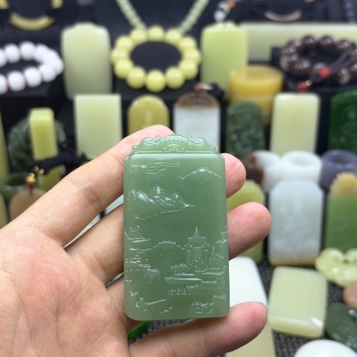 【闪购商品】和田玉未镶嵌颈饰
