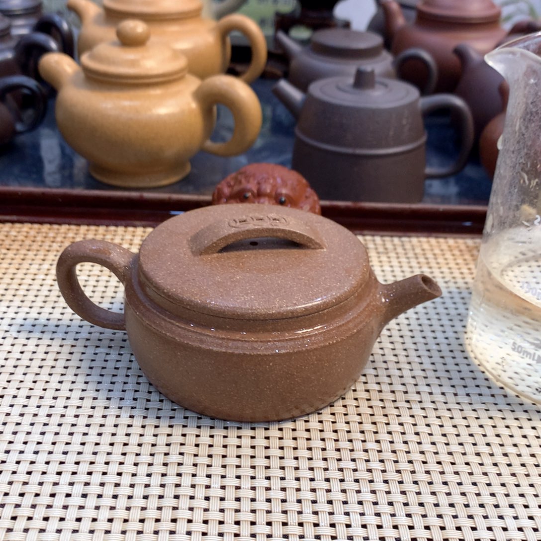 茶壶紫砂宜兴原矿老段泥120cc