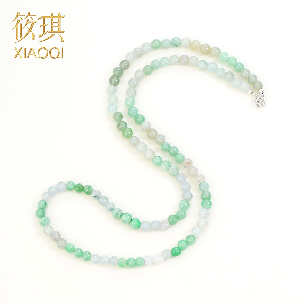 孤品翡翠项链（翡翠有平面微瑕，介意慎拍！）50长 11321（Joyce娇姐）