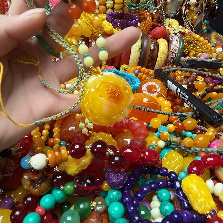 树脂制品2675花开富贵