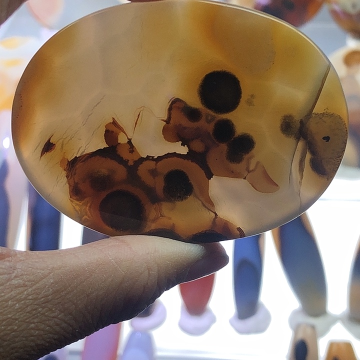 查罗石未镶嵌珠宝半成品104