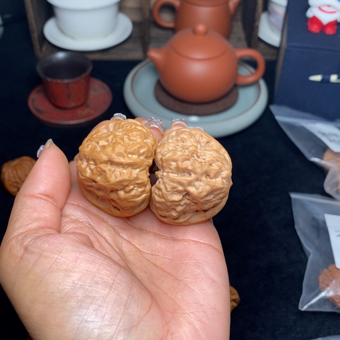 文玩核桃吊坠蛙蛙41