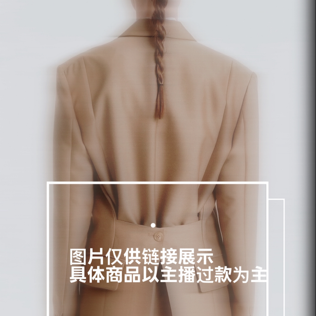 【XIAOHUIHUI】灵感设计细节 设计款外套