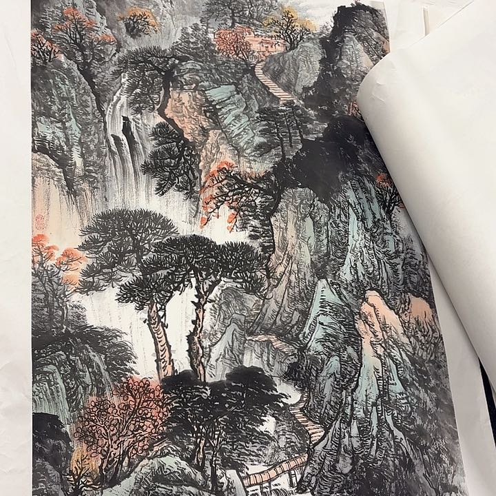 国画岁**好手绘作品