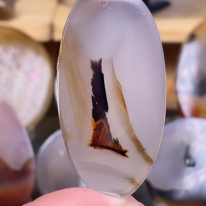 玛瑙/玉髓吊坠(不含链)未镶嵌
