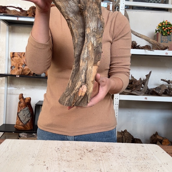 皇***爷木太行崖柏摆件摆件