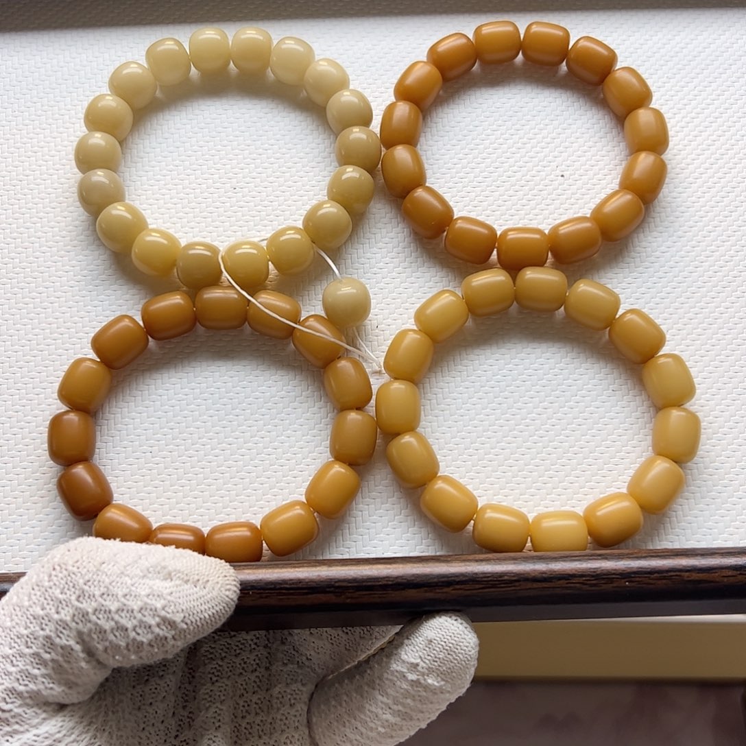 菩提根/象牙果吊坠12×14年糕老料砂纸干磨单圈镜面抛光