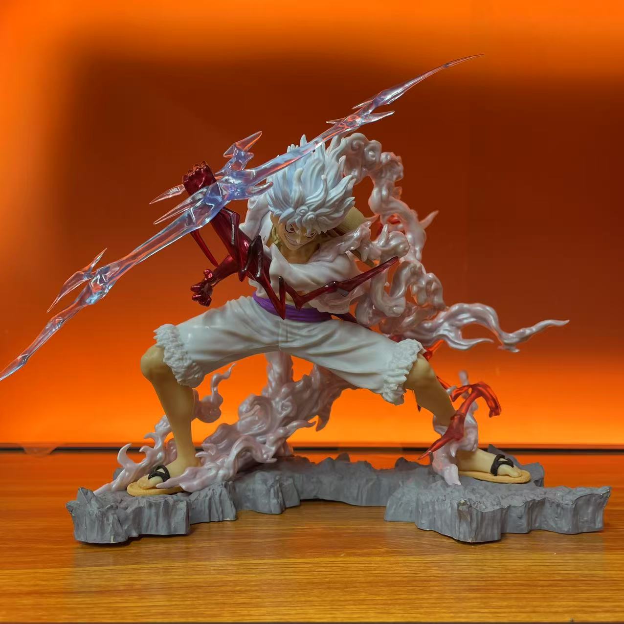 【优易模玩】雷电特典 尼卡路飞 手办玩具摆设带特典灯