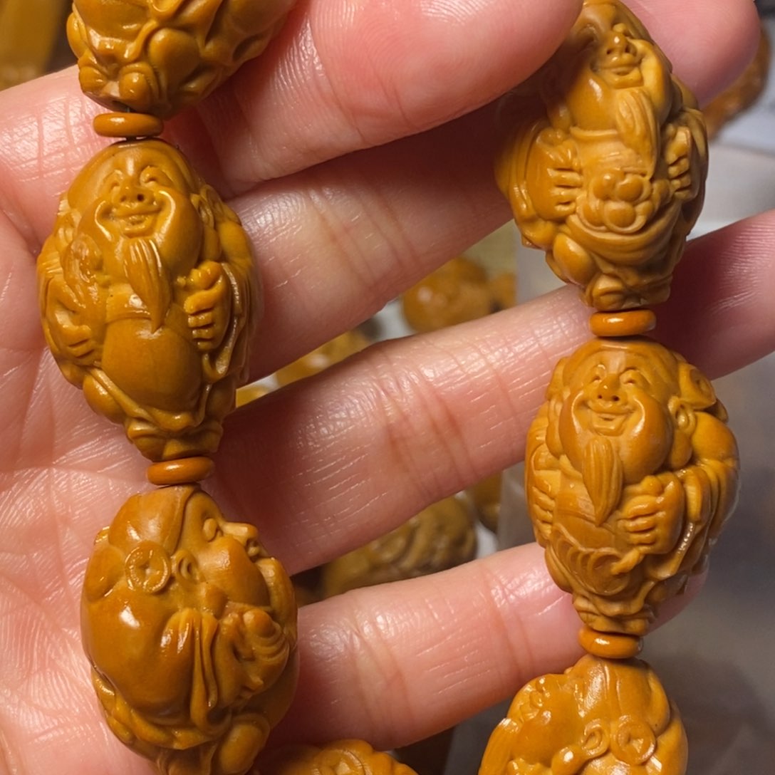 橄榄核手串/手链八大财神