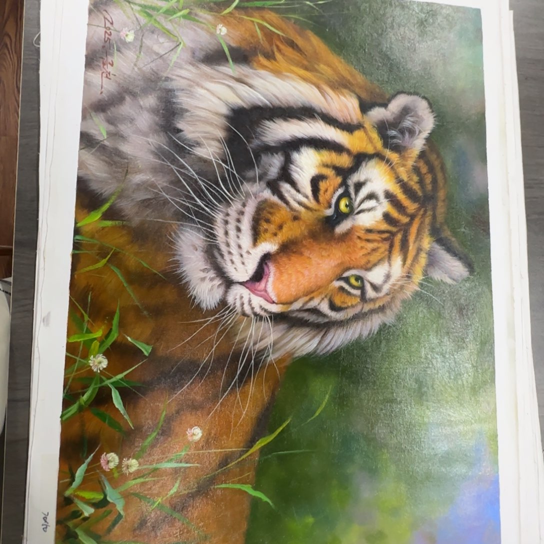油画加油加油努力加油加油