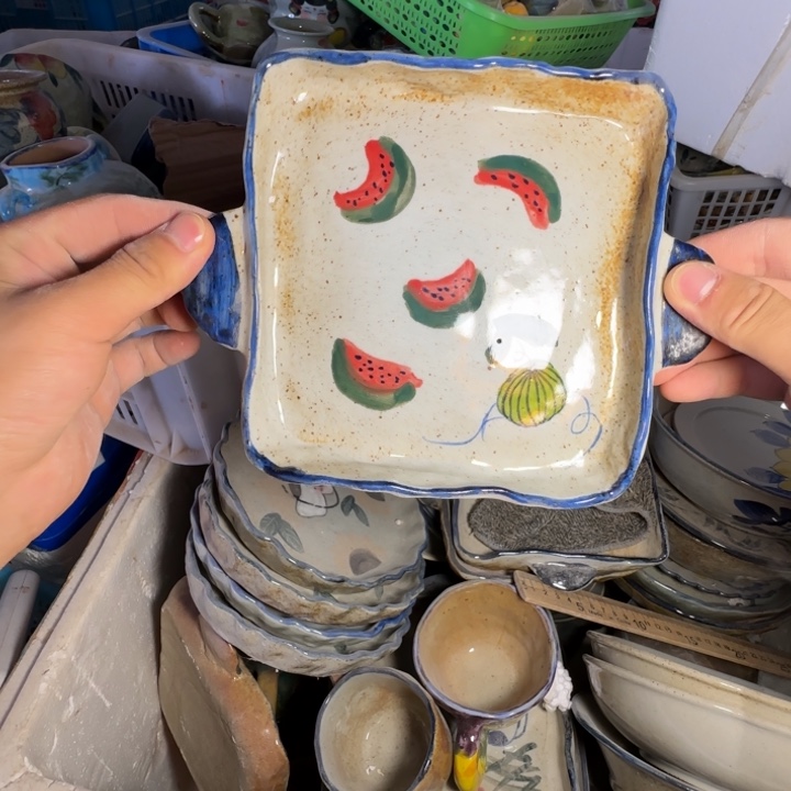 景德镇釉下彩手绘（瑕疵）107