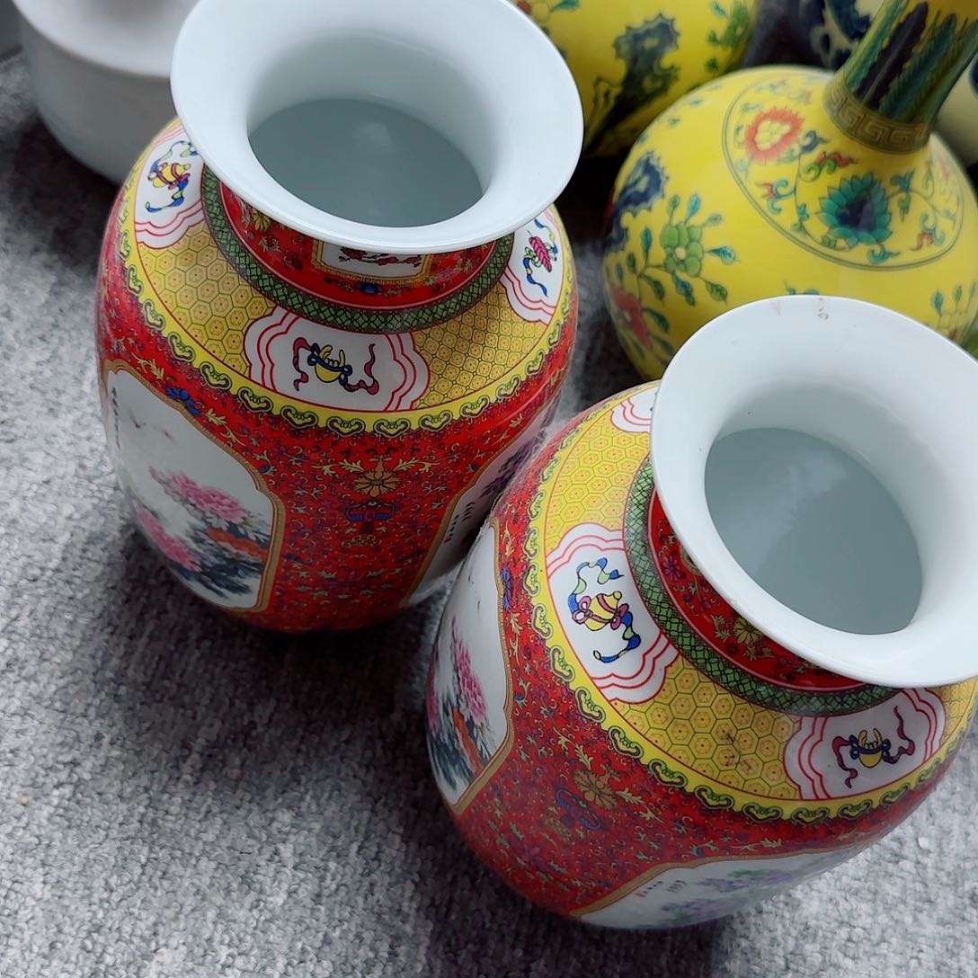 摆件瓷器的工艺技术水平和