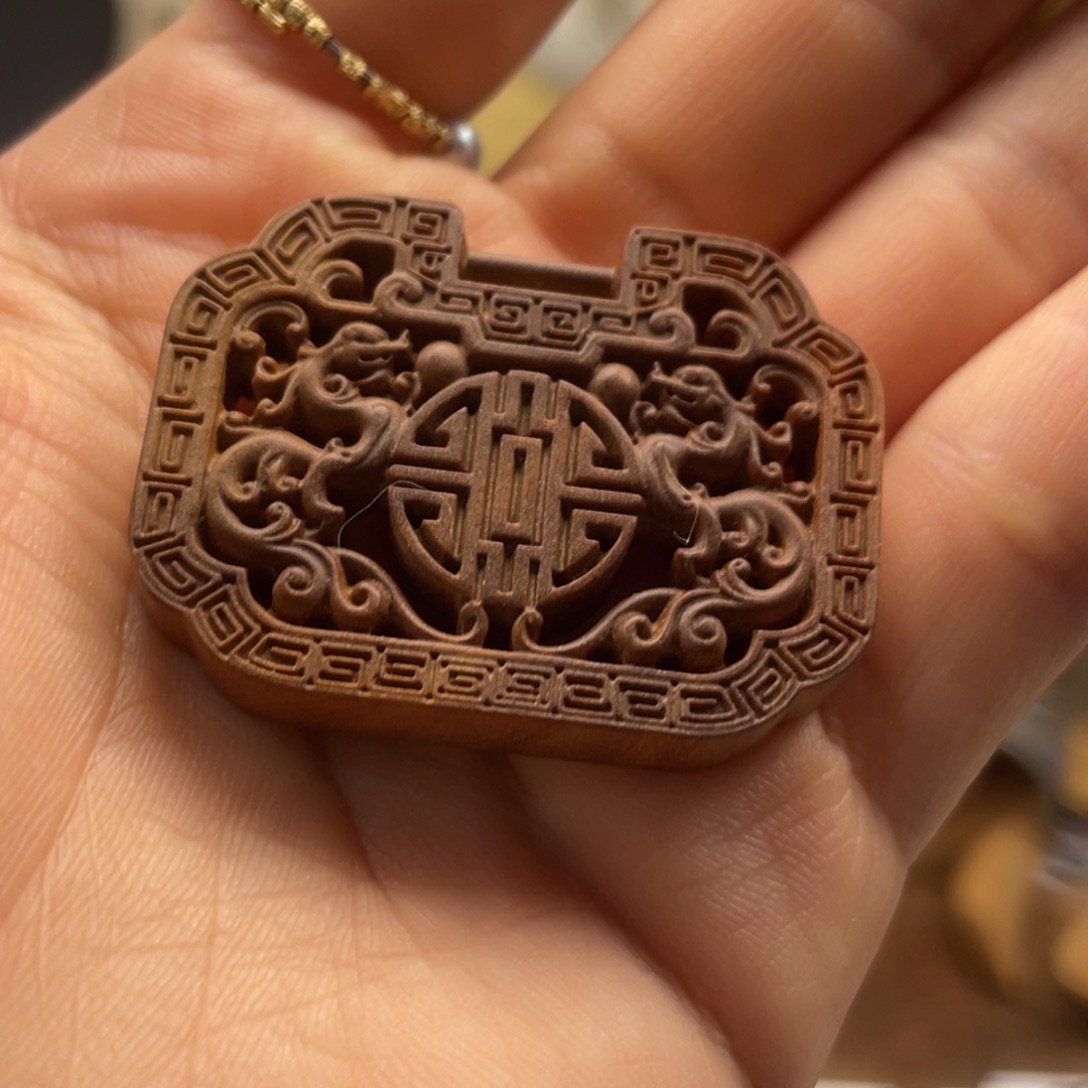 檀香木龙牌老山檀香