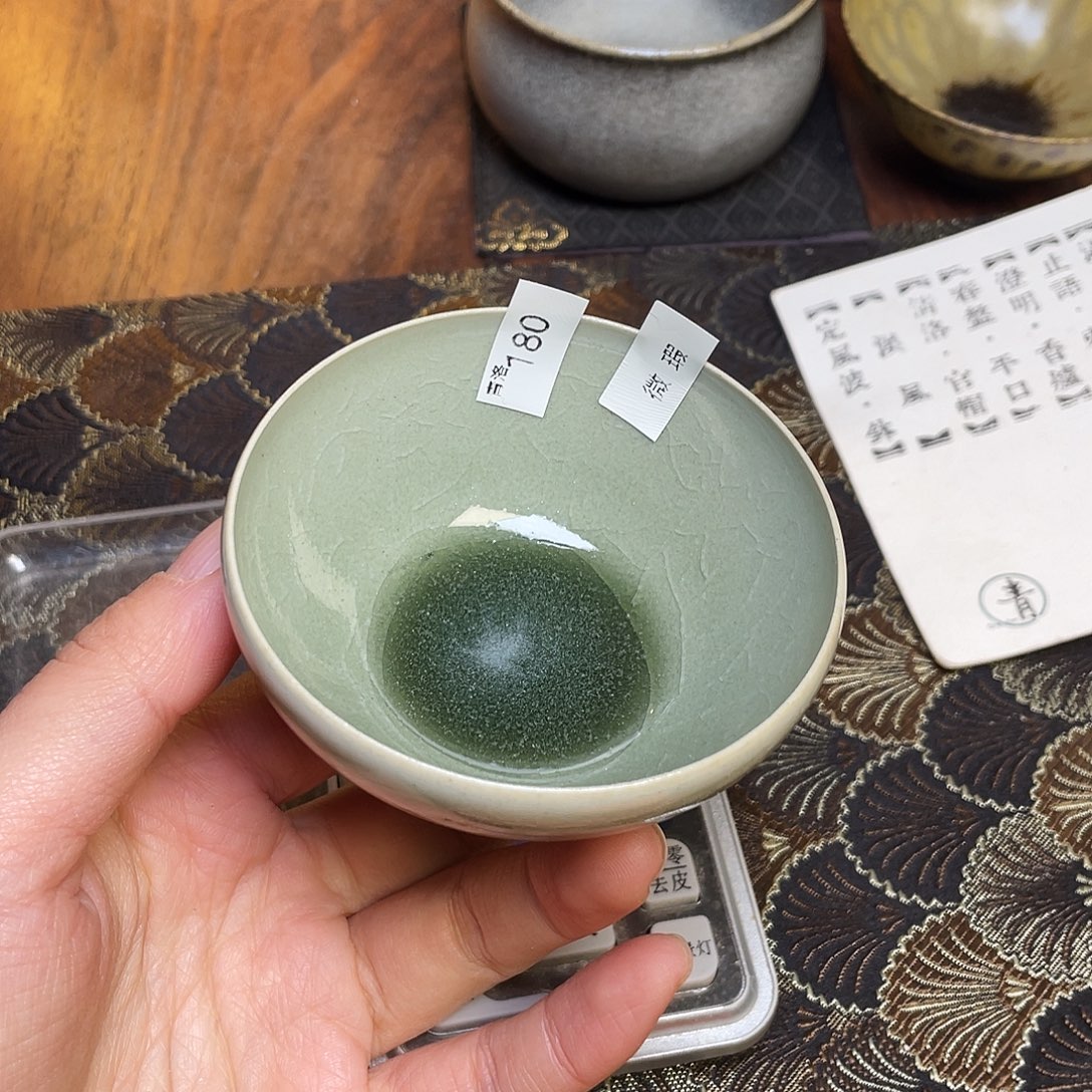 茶盏180 福临号建盏柴烧微瑕