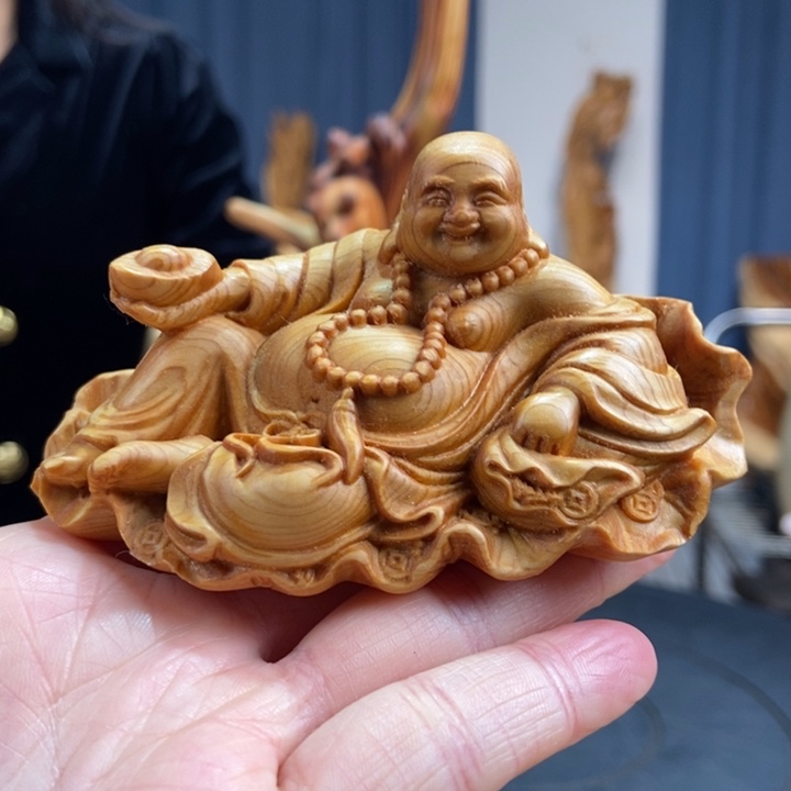 柏木（崖柏）车摆件