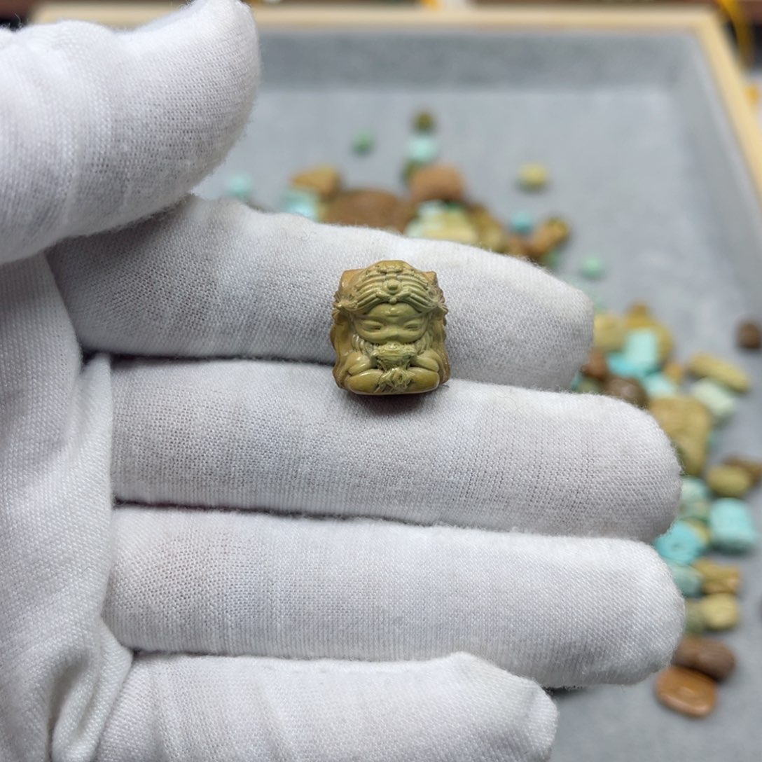 绿松石挂件未镶嵌