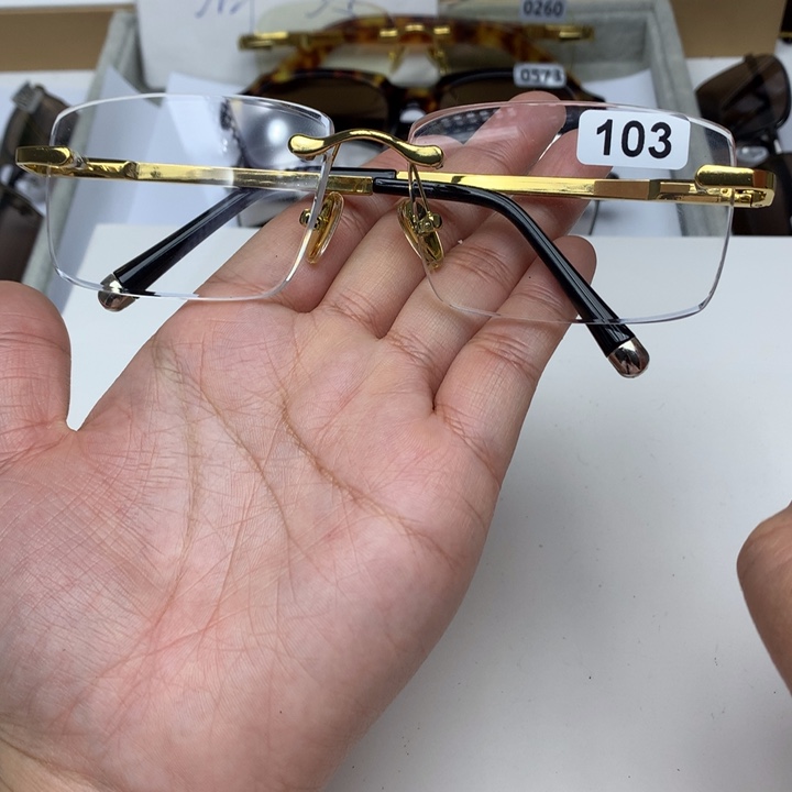 一体款无框白水晶103