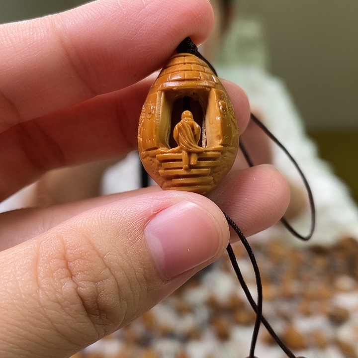 橄榄核吊坠橄榄核