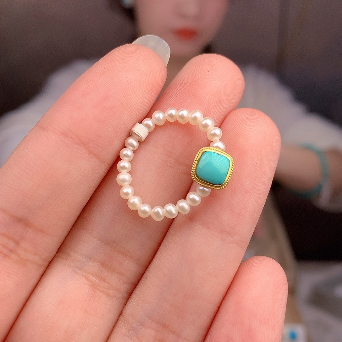 绿松石戒圈未镶嵌