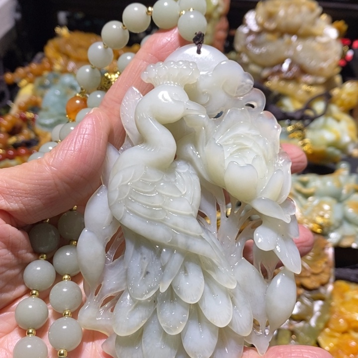 岫玉岫玉吊坠未镶嵌