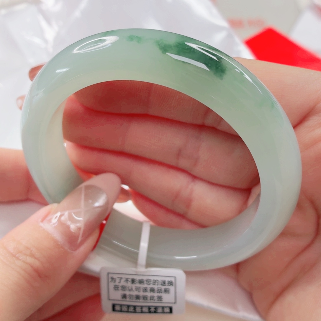 翡翠未镶嵌手镯56x600