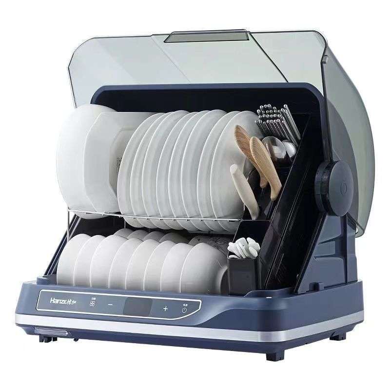 韩加紫外线52升保洁柜台式餐具厨房柜收纳碗筷刀具消毒烘干一体机