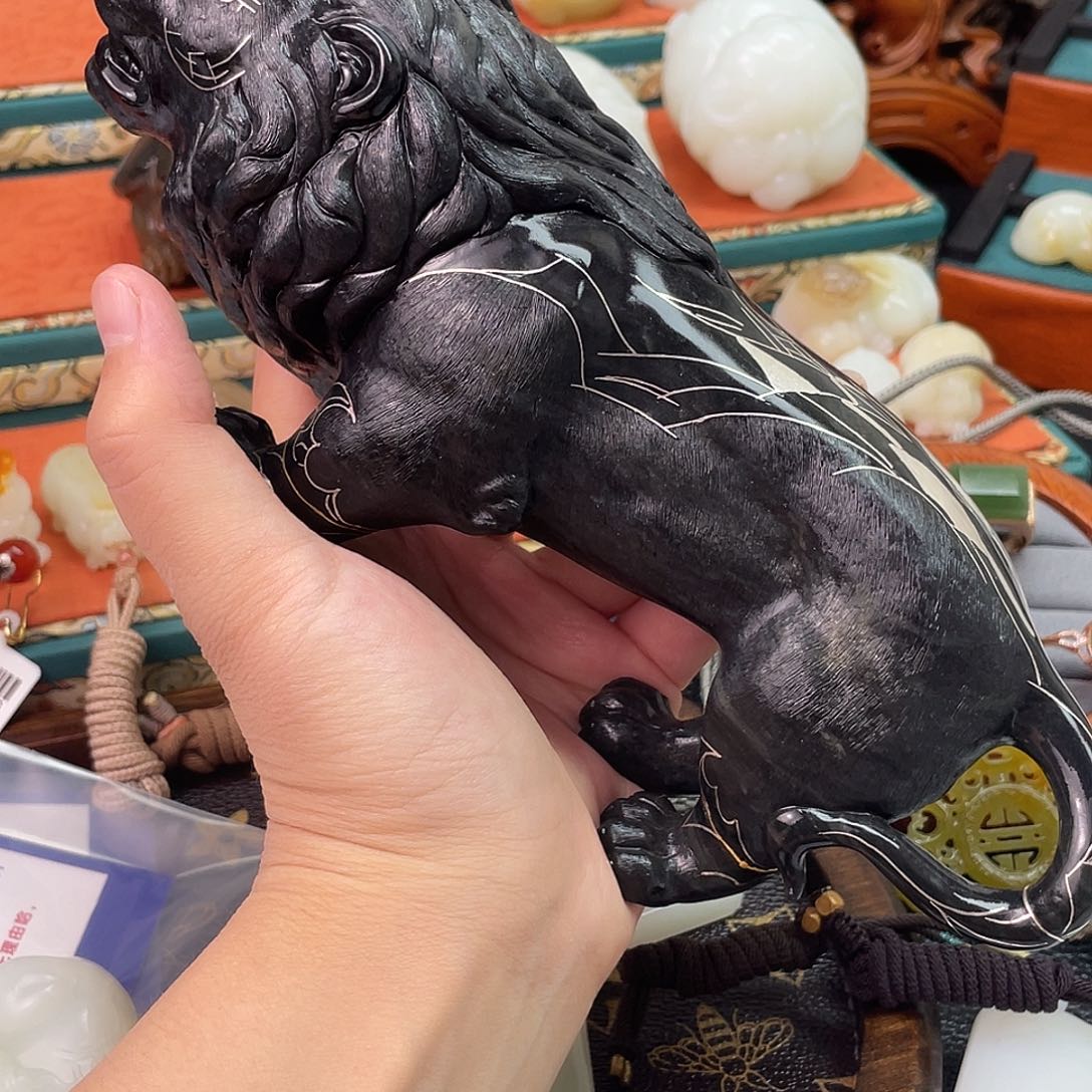 和田玉未镶嵌摆件