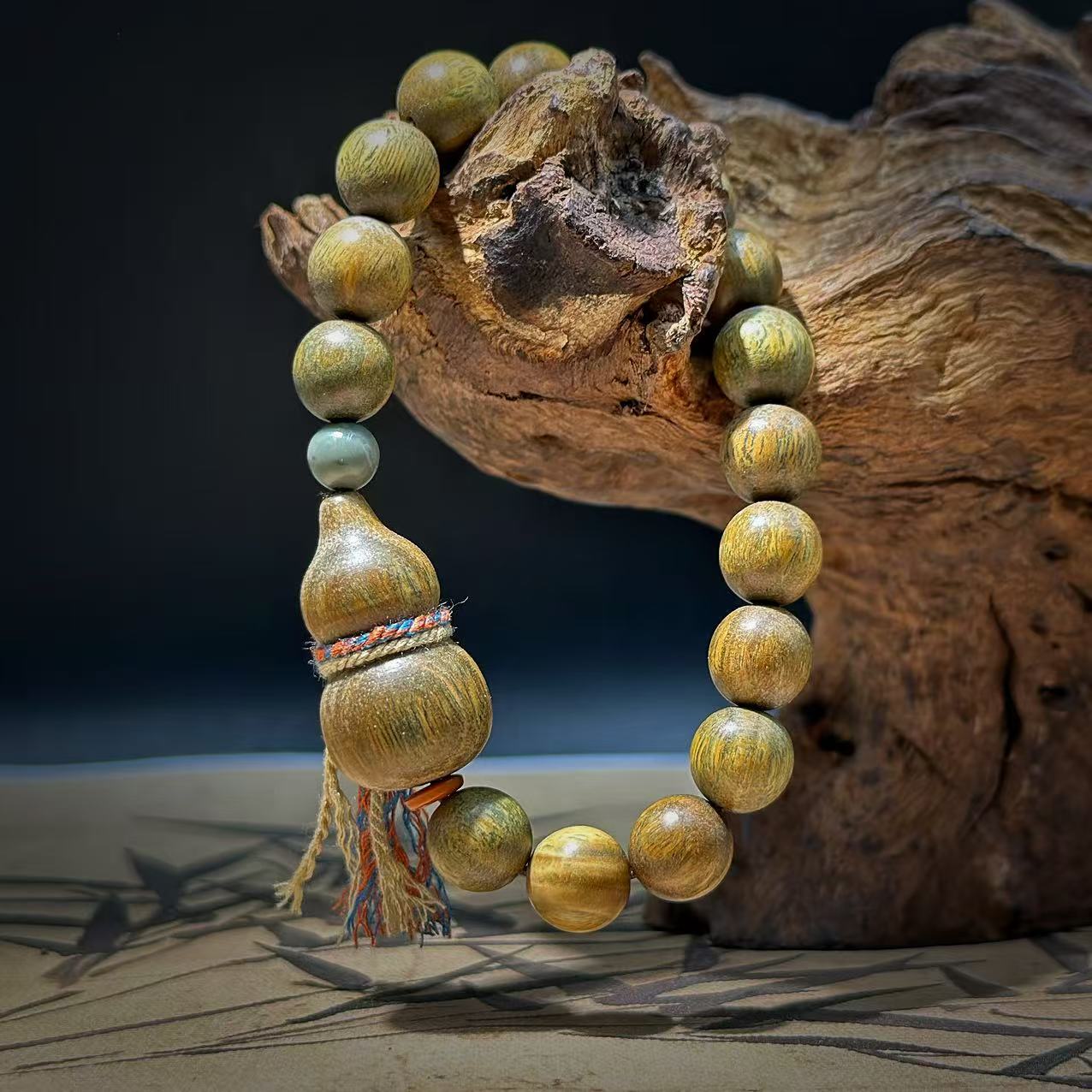 【缪老师严选】SJ1679 檀木葫芦手链 多样性发其一