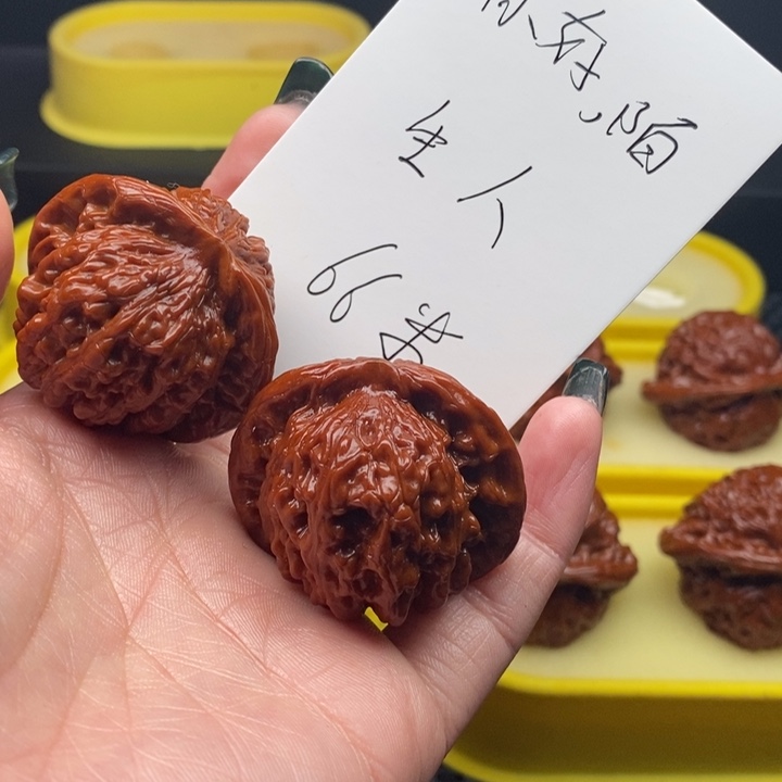 文玩核桃吊坠你****人四座楼