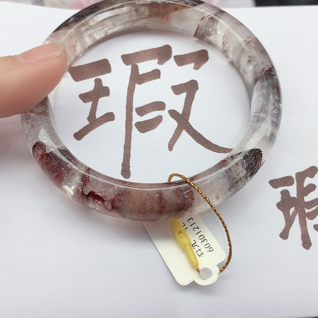 水晶手镯未镶嵌14（5859瑕疵