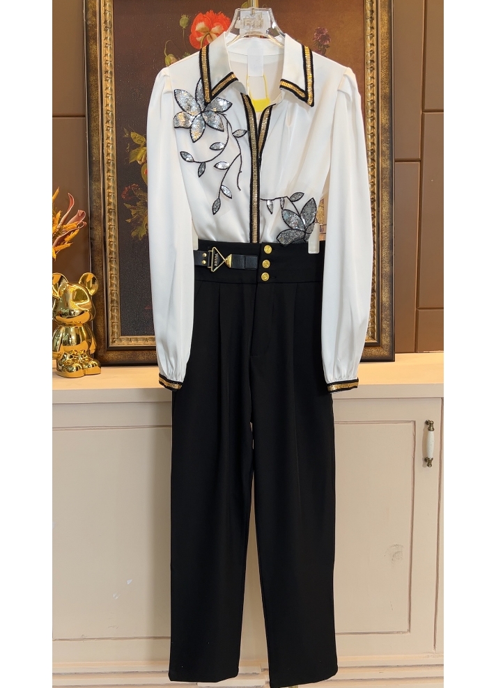 芙娜妮轻奢2025新款小众设计气质显瘦名媛女装 F2510534