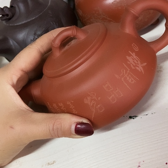 手工制作宜兴紫砂