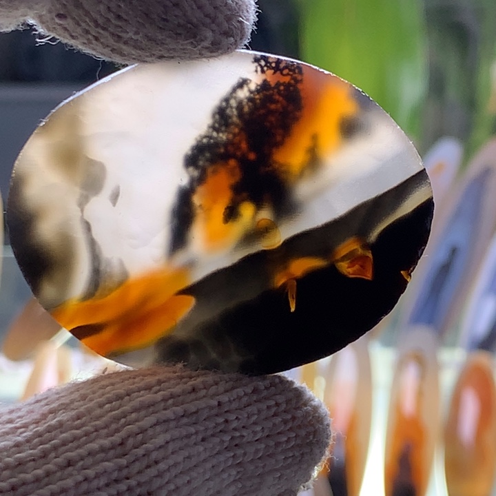 未镶嵌玛瑙/玉髓珠宝半成品158