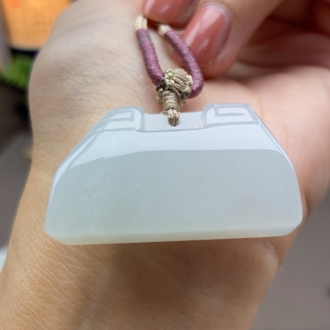 翡翠未镶嵌颈饰吊坠38