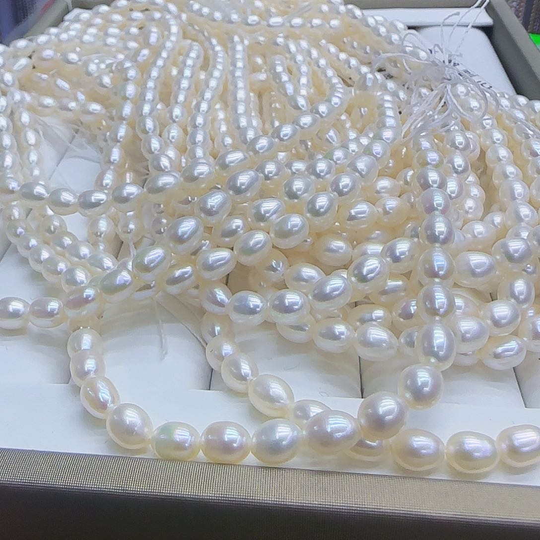 未镶嵌淡水珍珠17号，一条半成品