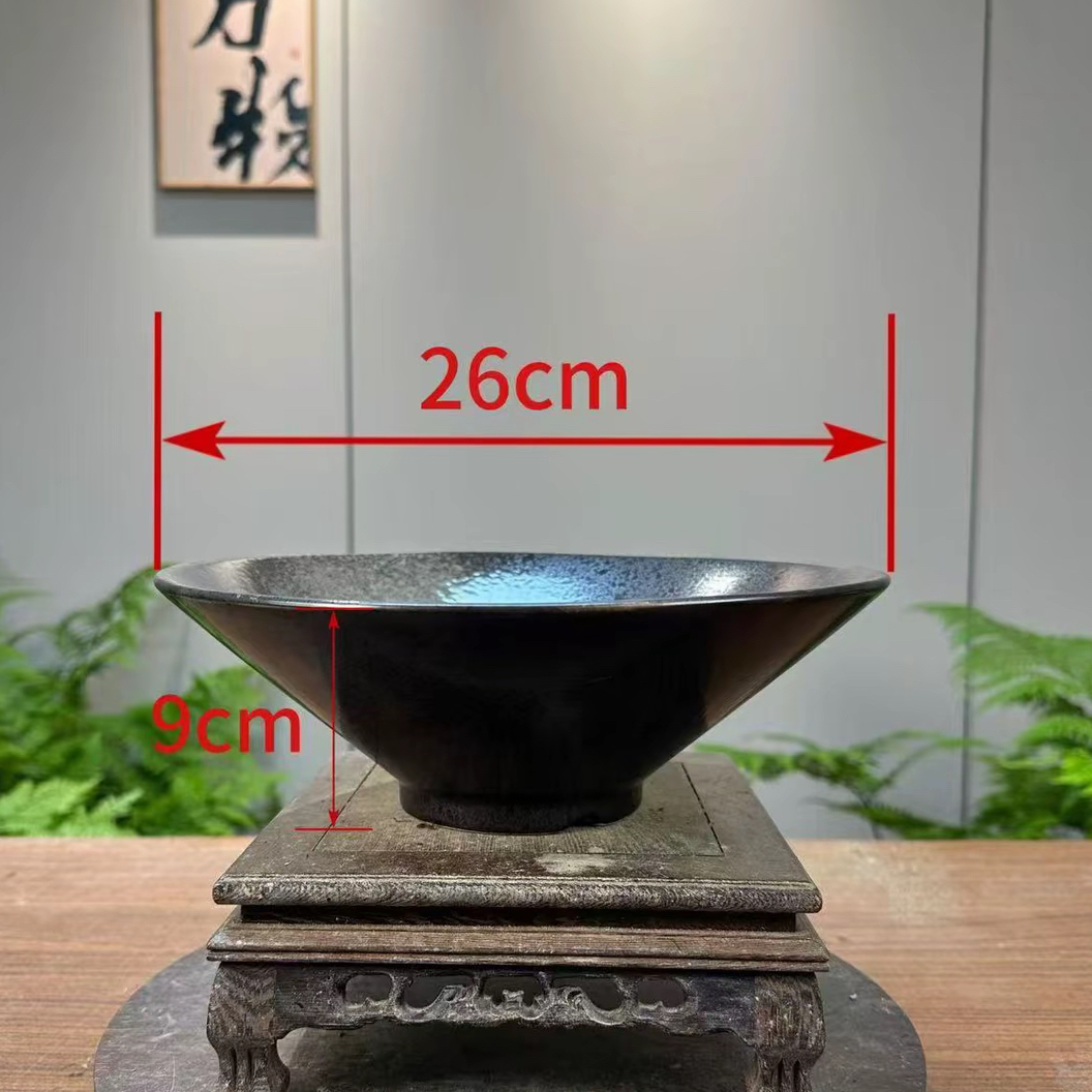 超大号 水培苔藓球花盆。无孔 25厘米宽