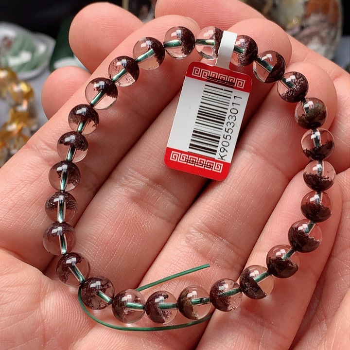 水晶手串未镶嵌天然